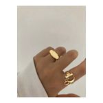Fashion, accesorii si bijuterii - Femei - Bijuterii femei - Inele femei - Inel Heliophilia, alamă, auriu, 511AUR1633 - Infinity.ro