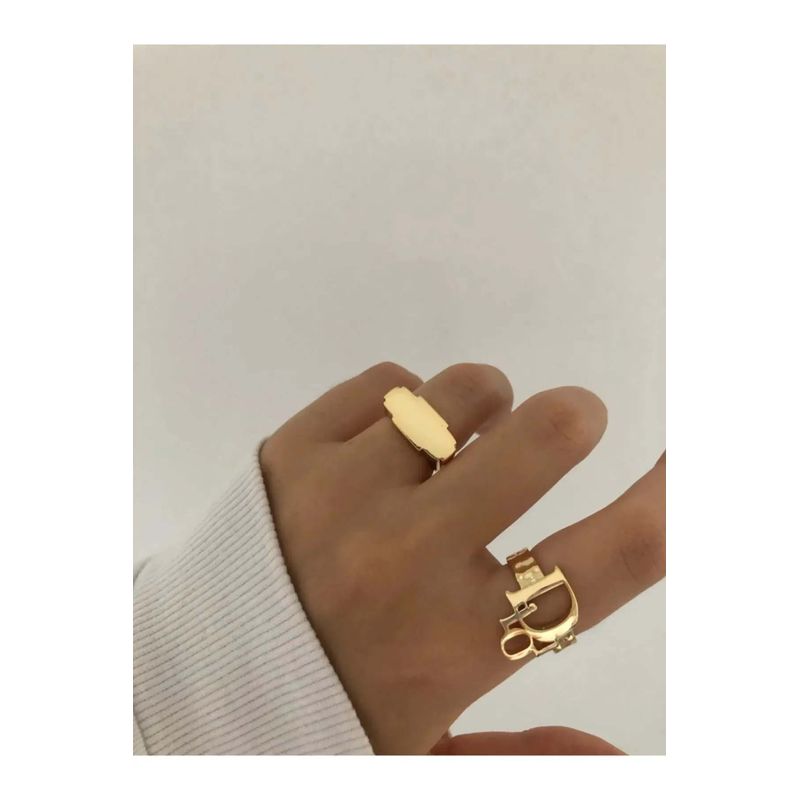 Fashion, accesorii si bijuterii - Femei - Bijuterii femei - Inele femei - Inel Heliophilia, alamă, auriu, 511AUR1633 - Infinity.ro