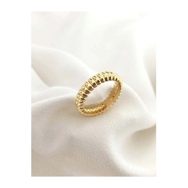 Fashion, accesorii si bijuterii - Femei - Bijuterii femei - Inele femei - Inel Heliophilia, alamă, auriu, 511AUR1637 - Infinity.ro