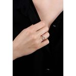 Fashion, accesorii si bijuterii - Femei - Bijuterii femei - Inele femei - Inel Heliophilia, alamă, argintiu, 511AUR1648 - Infinity.ro