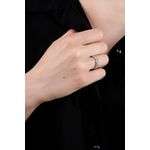 Fashion, accesorii si bijuterii - Femei - Bijuterii femei - Inele femei - Inel Heliophilia, alamă, argintiu, 511AUR1638 - Infinity.ro