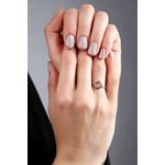 Fashion, accesorii si bijuterii - Femei - Bijuterii femei - Inele femei - Inel Heliophilia, alamă, argintiu, 511AUR1643 - Infinity.ro