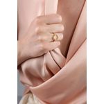 Fashion, accesorii si bijuterii - Femei - Bijuterii femei - Inele femei - Inel Heliophilia, alamă, auriu, 511AUR1619 - Infinity.ro