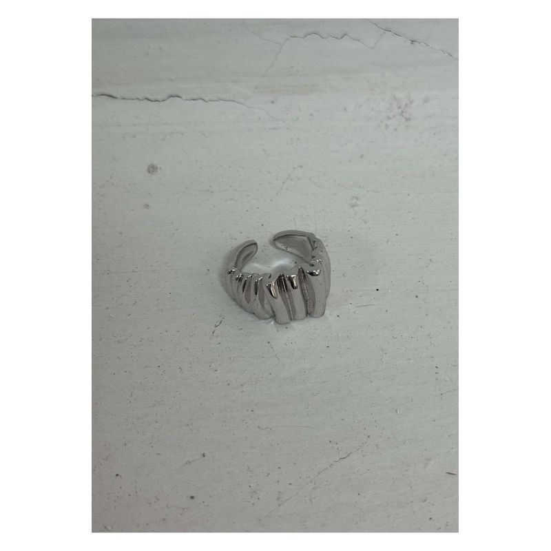 Fashion, accesorii si bijuterii - Femei - Bijuterii femei - Inele femei - Inel Heliophilia, alamă, argintiu, 600KNS2145 - Infinity.ro