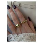 Fashion, accesorii si bijuterii - Femei - Bijuterii femei - Inele femei - Inel Heliophilia, alamă, auriu, 600KNS1183 - Infinity.ro