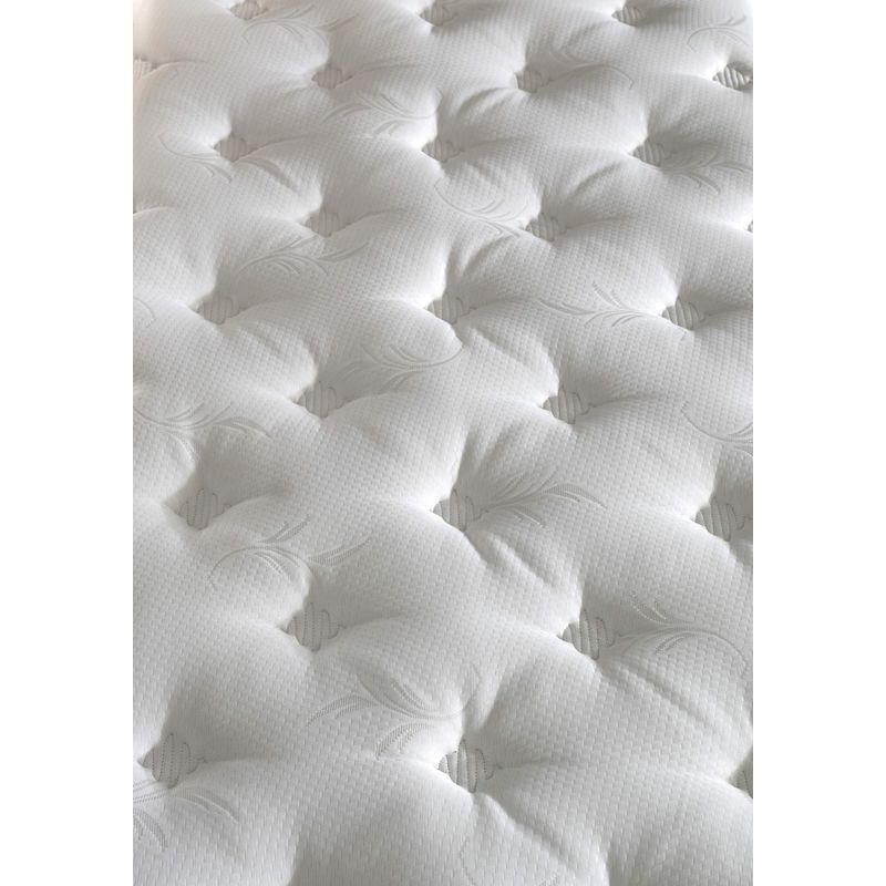 Casa si Gradina - Mobilier - Saltele si somiere - Saltele - Saltea Hanah Home, in/fetru, 200 x 200 x 25 cm, alb/maro, 480NRN1271 - Infinity.ro