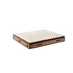 Casa si Gradina - Mobilier - Saltele si somiere - Saltele - Saltea Hanah Home, 100% bumbac/fetru, 180 x 200 x 25 cm, alb/maro, 480NRN1345 - Infinity.ro