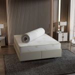 Casa si Gradina - Mobilier - Saltele si somiere - Saltele - Saltea Hanah Home, 100% burete, 130 x 190 x 6 cm, alb, 837WST1196 - Infinity.ro