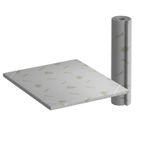 Casa si Gradina - Mobilier - Saltele si somiere - Saltele - Saltea Hanah Home, 100% burete, 120 x 200 x 6 cm, alb, 837WST1195 - Infinity.ro