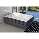 Casa si Gradina - Mobilier - Saltele si somiere - Saltele - Saltea Hanah Home, bumbac, 140 x 190 x 27 cm, alb/gri, 480NRN1195 - Infinity.ro
