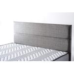 Casa si Gradina - Mobilier - Saltele si somiere - Saltele - Saltea Hanah Home, fetru, 90 x 200 x 21 cm, alb/gri, 480NRN1293 - Infinity.ro