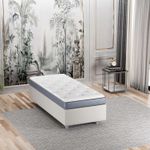 Casa si Gradina - Mobilier - Saltele si somiere - Saltele - Saltea Hanah Home, 100% burete, 90 x 200 x 13 cm, alb, 837WST1183 - Infinity.ro
