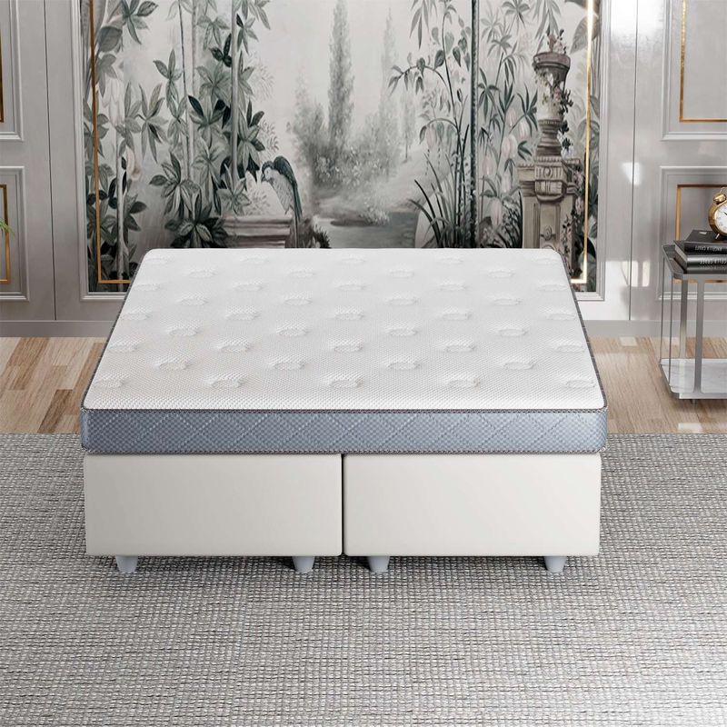 Casa si Gradina - Mobilier - Saltele si somiere - Saltele - Saltea Hanah Home, 100% burete, 160 x 200 x 13 cm, alb, 837WST1188 - Infinity.ro