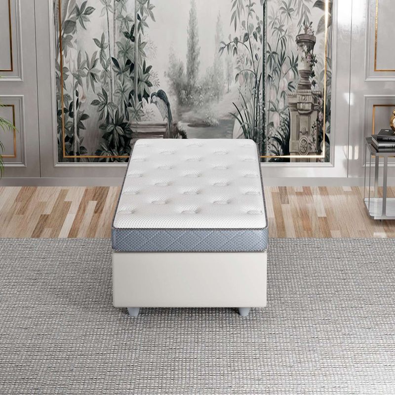Casa si Gradina - Mobilier - Saltele si somiere - Saltele - Saltea Hanah Home, 100% burete, 90 x 190 x 13 cm, alb, 837WST1182 - Infinity.ro