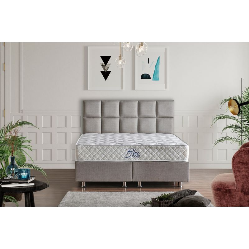 Casa si Gradina - Mobilier - Saltele si somiere - Saltele - Saltea Hanah Home, burete, 90 x 190 x 26 cm, alb, 480NRN1358 - Infinity.ro