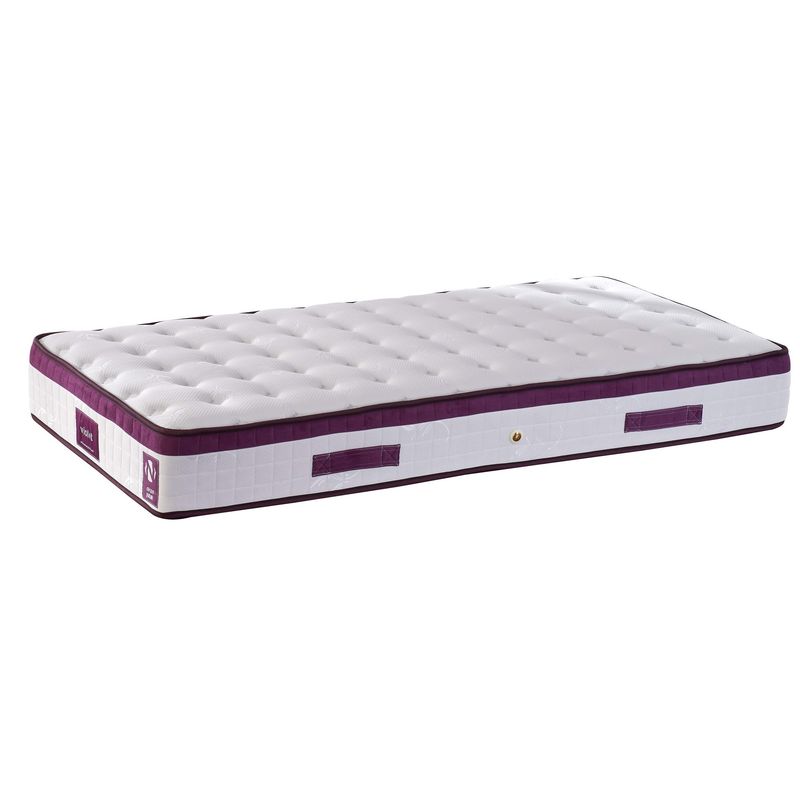 Casa si Gradina - Mobilier - Saltele si somiere - Saltele - Saltea Hanah Home, 100 x 200 x 23 cm, alb/mov, 480NRN1329 - Infinity.ro