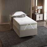 Casa si Gradina - Mobilier - Saltele si somiere - Saltele - Saltea Hanah Home, 100% burete, 90 x 190 x 6 cm, alb, 837WST1190 - Infinity.ro