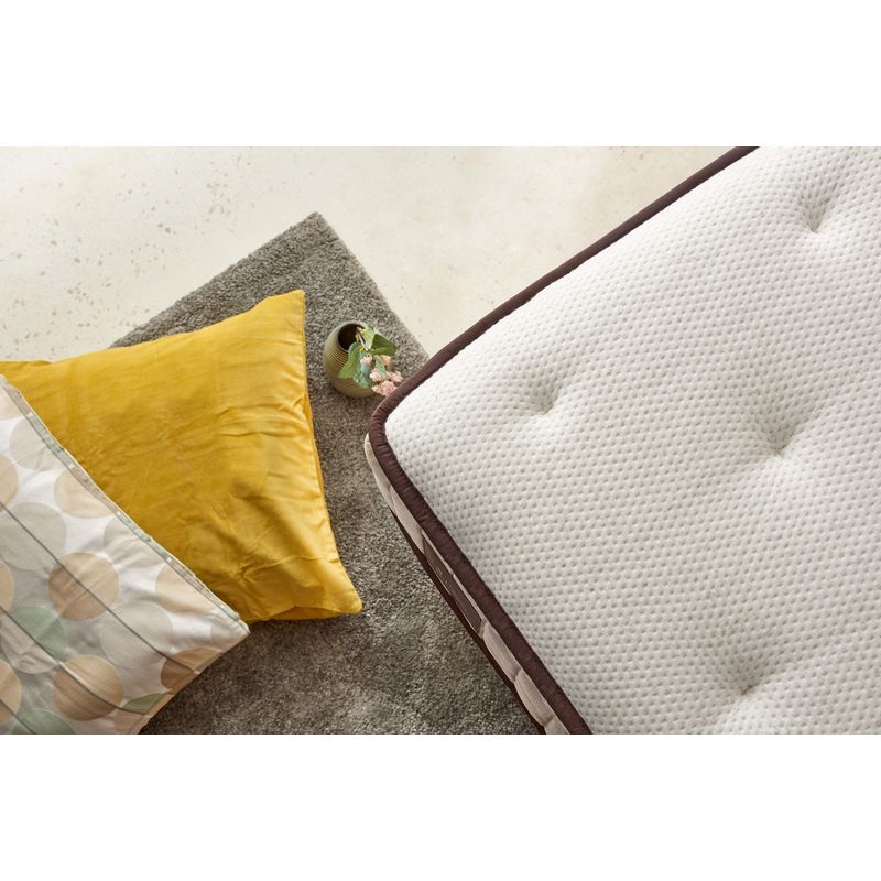 Casa si Gradina - Mobilier - Saltele si somiere - Saltele - Saltea Hanah Home, 180 x 200 x 30 cm, alb/maro, 480NRN1250 - Infinity.ro