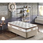 Casa si Gradina - Mobilier - Saltele si somiere - Saltele - Saltea Hanah Home, in/fetru, 90 x 190 x 25 cm, alb/maro, 480NRN1262 - Infinity.ro