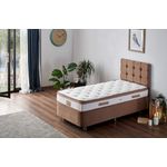 Casa si Gradina - Mobilier - Saltele si somiere - Saltele - Saltea Hanah Home, 90 x 200 x 23 cm, alb/maro, 480NRN1223 - Infinity.ro