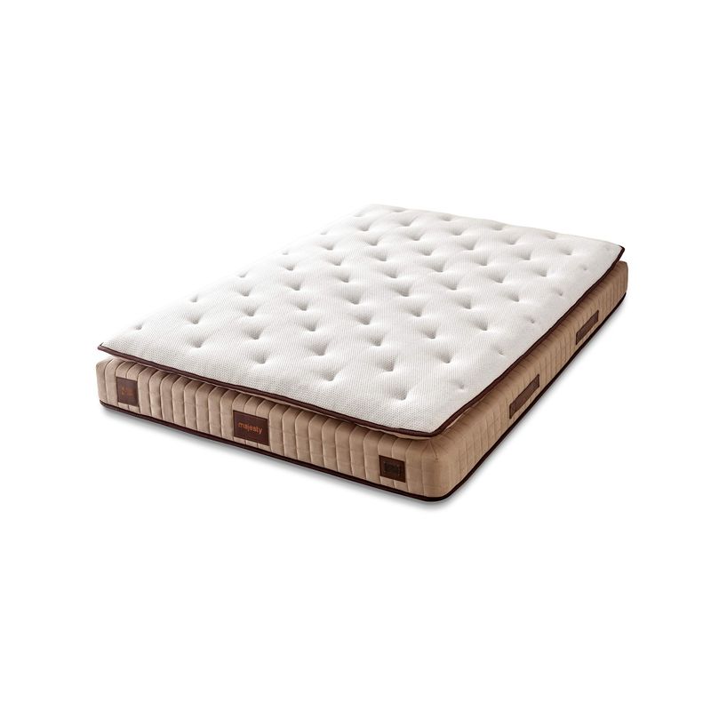 Casa si Gradina - Mobilier - Saltele si somiere - Saltele - Saltea Hanah Home, 150 x 200 x 30 cm, alb/maro, 480NRN1248 - Infinity.ro