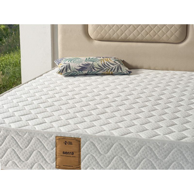 Casa si Gradina - Mobilier - Saltele si somiere - Saltele - Saltea Hanah Home, 200 x 200 x 26 cm, alb, 480NRN1291 - Infinity.ro