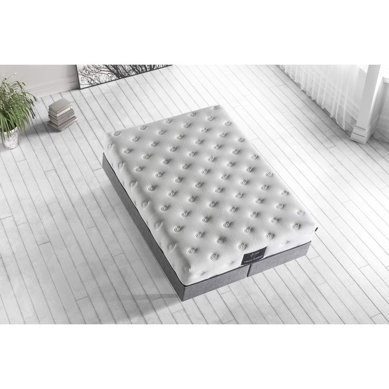 Casa si Gradina - Mobilier - Saltele si somiere - Saltele - Saltea Hanah Home, bumbac și in, 140 x 190 x 30 cm, alb, 480NRN1185 - Infinity.ro