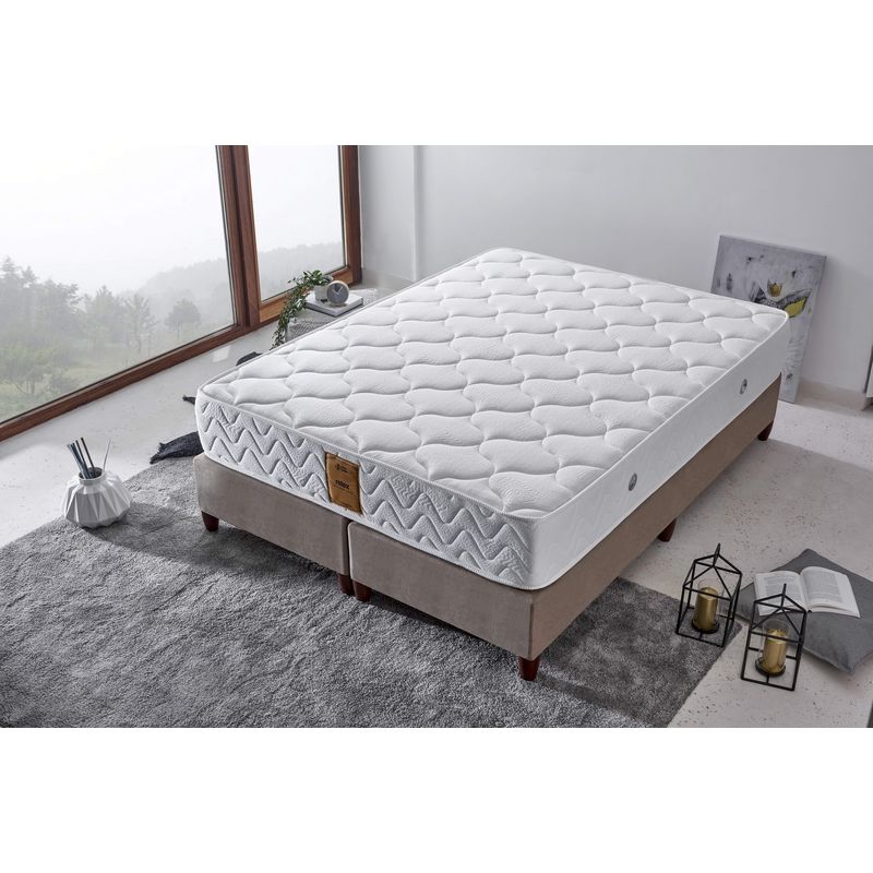 Casa si Gradina - Mobilier - Saltele si somiere - Saltele - Saltea Hanah Home, 150 x 200 x 28 cm, alb, 480NRN1278 - Infinity.ro