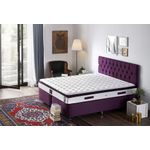 Casa si Gradina - Mobilier - Saltele si somiere - Saltele - Saltea Hanah Home, in/fetru, 180 x 200 x 25 cm, alb/mov, 480NRN1260 - Infinity.ro