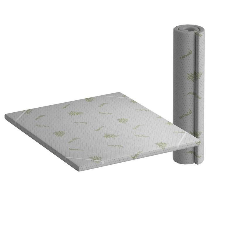 Casa si Gradina - Mobilier - Saltele si somiere - Saltele - Saltea Hanah Home, 100% burete, 160 x 200 x 6 cm, alb, 837WST1200 - Infinity.ro