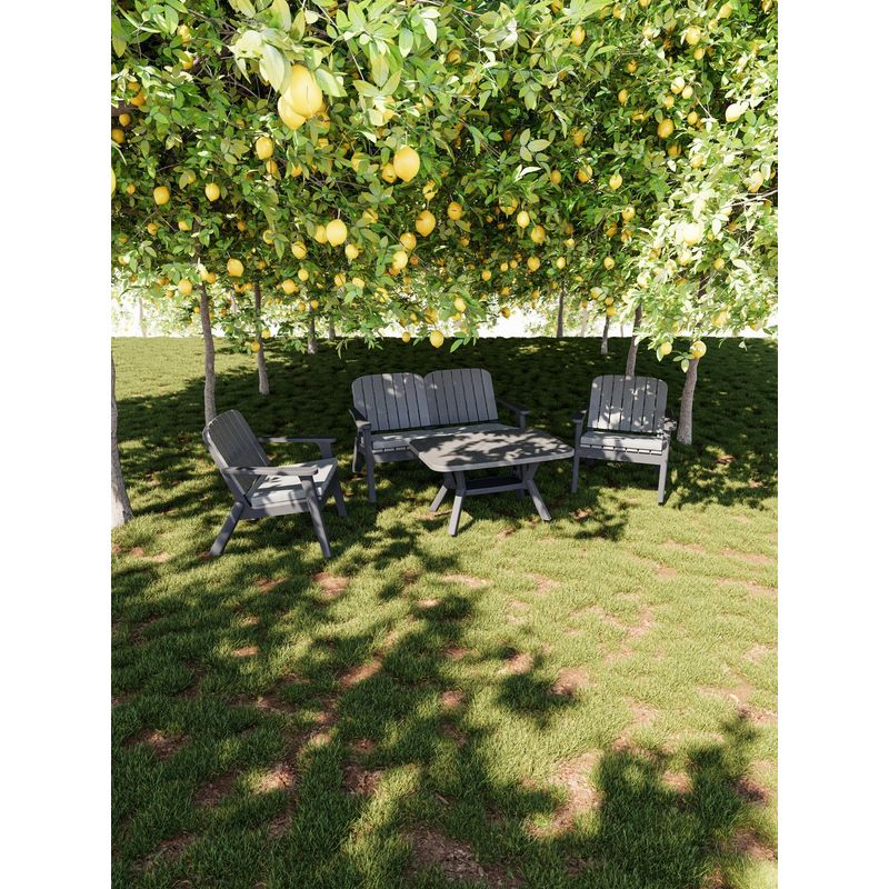 Casa si Gradina - Mobilier - Scaune si fotolii - Scaune - Scaun Hanah Home, 67 x 60 x 78 cm, antracit/charcoal, 532TLA1107 - Infinity.ro