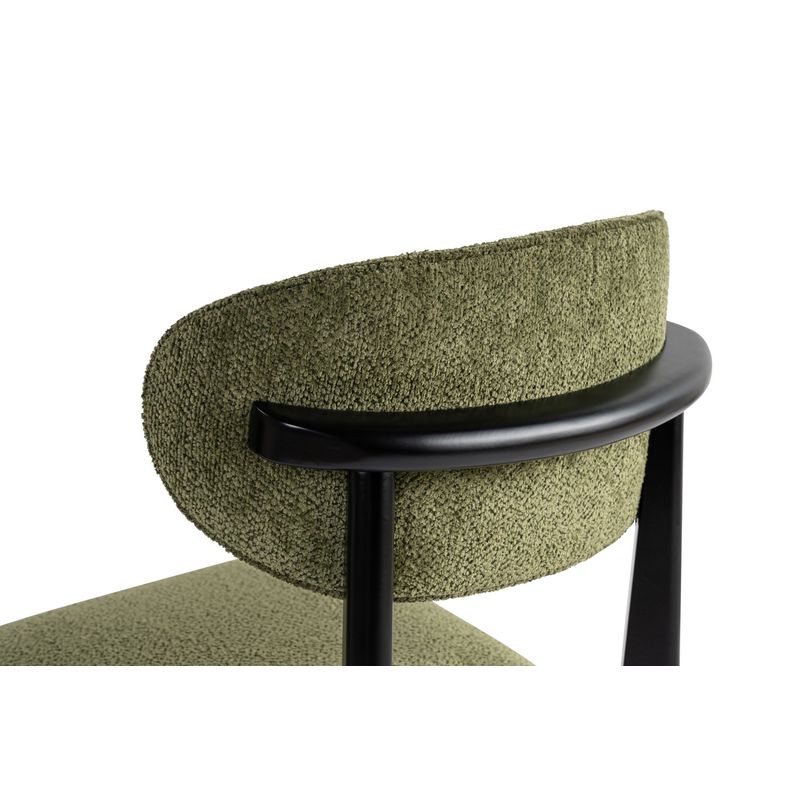Casa si Gradina - Mobilier - Scaune si fotolii - Scaune - Set scaune (2 bucăți) Hanah Home, lemn, 53 x 58 x 86 cm, verde/negru, 566WYL1122 - Infinity.ro