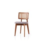 Casa si Gradina - Mobilier - Scaune si fotolii - Scaune - Scaun Hanah Home, placaj, 43 x 46.5 x 80 cm, stejar/deschis gri, 974NMB1844 - Infinity.ro