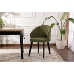 Casa si Gradina - Mobilier - Scaune si fotolii - Scaune - Set scaune (2 bucăți) Hanah Home, lemn, 48 x 58 x 86 cm, verde/negru, 566WYL1106 - Infinity.ro