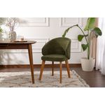 Casa si Gradina - Mobilier - Scaune si fotolii - Scaune - Set scaune (2 bucăți) Hanah Home, lemn, 48 x 58 x 86 cm, verde/închis stejar, 566WYL1107 - Infinity.ro