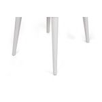 Casa si Gradina - Mobilier - Scaune si fotolii - Scaune - Set scaune (4 bucăți) Hanah Home, catifea, 50 x 49 x 90 cm, crem/alb, 974NMB1571 - Infinity.ro