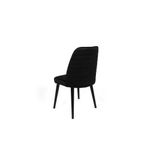 Casa si Gradina - Mobilier - Scaune si fotolii - Scaune - Set scaune (2 bucăți) Hanah Home, lemn, 50 x 49 x 90 cm, negru, 974NMB1686 - Infinity.ro
