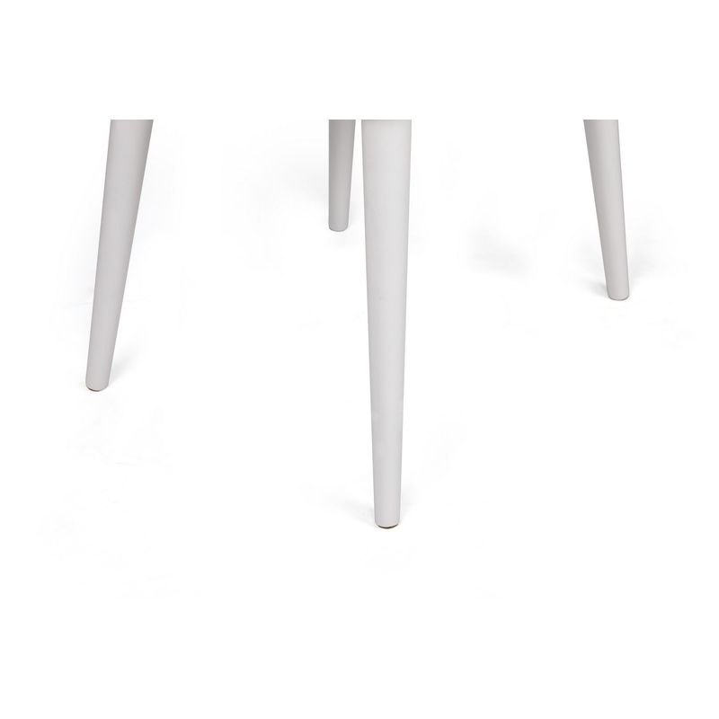 Casa si Gradina - Mobilier - Scaune si fotolii - Scaune - Set scaune (2 bucăți) Hanah Home, catifea, 50 x 49 x 90 cm, kaki/alb, 974NMB1644 - Infinity.ro
