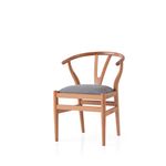 Casa si Gradina - Mobilier - Scaune si fotolii - Scaune - Scaun Hanah Home, placaj, 57 x 58 x 78 cm, stejar/deschis albastru, 974NMB1842 - Infinity.ro