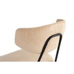 Casa si Gradina - Mobilier - Scaune si fotolii - Scaune - Set scaune (2 bucăți) Hanah Home, 100% bumbac, 48 x 59 x 80 cm, bej/negru, 566WYL1131 - Infinity.ro