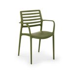 Casa si Gradina - Mobilier - Scaune si fotolii - Scaune - Set scaune (4 bucăți) Hanah Home, 57 x 52 x 84 cm, kaki, 532TLA1113 - Infinity.ro
