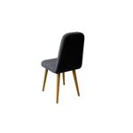 Casa si Gradina - Mobilier - Scaune si fotolii - Scaune - Scaun Hanah Home, PAL melaminat, 41 x 38 x 86 cm, stejar/antracit, 869VEL8179 - Infinity.ro