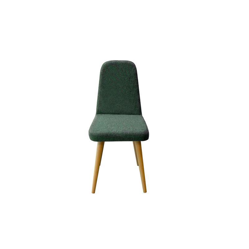 Casa si Gradina - Mobilier - Scaune si fotolii - Scaune - Scaun Hanah Home, PAL melaminat, 41 x 38 x 86 cm, stejar/verde, 869VEL8180 - Infinity.ro