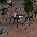 Casa si Gradina - Mobilier - Scaune si fotolii - Scaune - Set scaune (4 bucăți) Hanah Home, 42 x 53 x 84 cm, sax albastru, 532TLA1112 - Infinity.ro