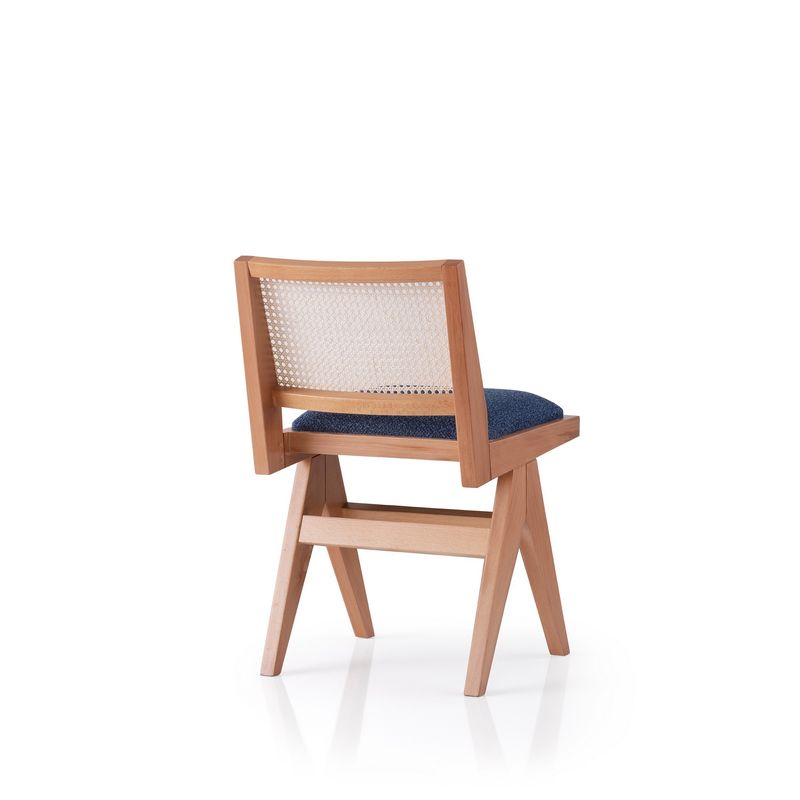 Casa si Gradina - Mobilier - Scaune si fotolii - Scaune - Scaun Hanah Home, placaj, 45 x 59.5 x 77 cm, stejar/închis bue, 974NMB1839 - Infinity.ro