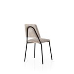 Casa si Gradina - Mobilier - Scaune si fotolii - Scaune - Set scaune (2 bucăți) Hanah Home, PAL melaminat, 42.5 x 54 x 77.5 cm, negru/ecru, 974NMB1903 - Infinity.ro