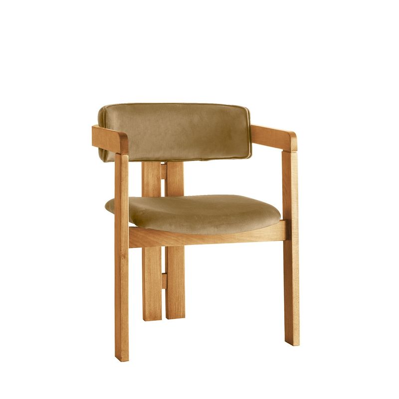 Casa si Gradina - Mobilier - Scaune si fotolii - Scaune - Scaun Hanah Home, placaj, 58 x 49 x 76 cm, stejar/deschis taupe, 974NMB1761 - Infinity.ro