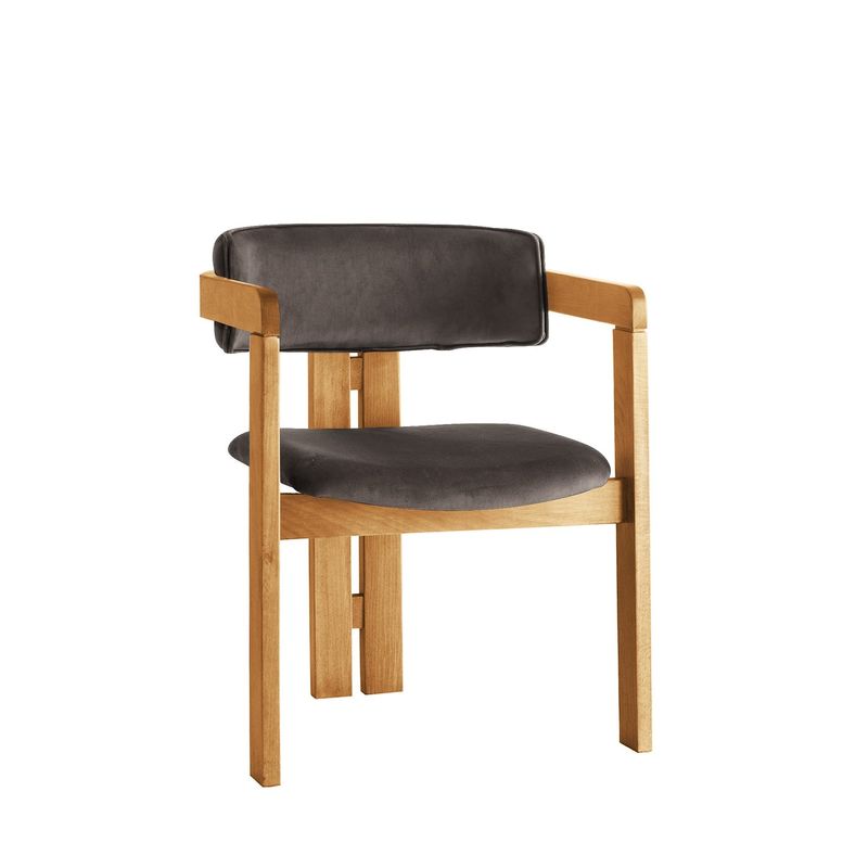 Casa si Gradina - Mobilier - Scaune si fotolii - Scaune - Scaun Hanah Home, placaj, 58 x 49 x 76 cm, stejar/antracit, 974NMB1763 - Infinity.ro
