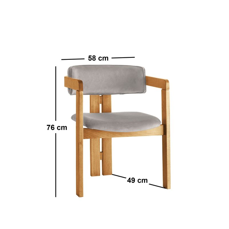 Casa si Gradina - Mobilier - Scaune si fotolii - Scaune - Scaun Hanah Home, placaj, 58 x 49 x 76 cm, stejar/deschis maro, 974NMB1760 - Infinity.ro
