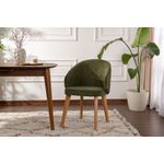 Casa si Gradina - Mobilier - Scaune si fotolii - Scaune - Set scaune (2 bucăți) Hanah Home, lemn, 48 x 58 x 86 cm, verde/deschis stejar, 566WYL1108 - Infinity.ro